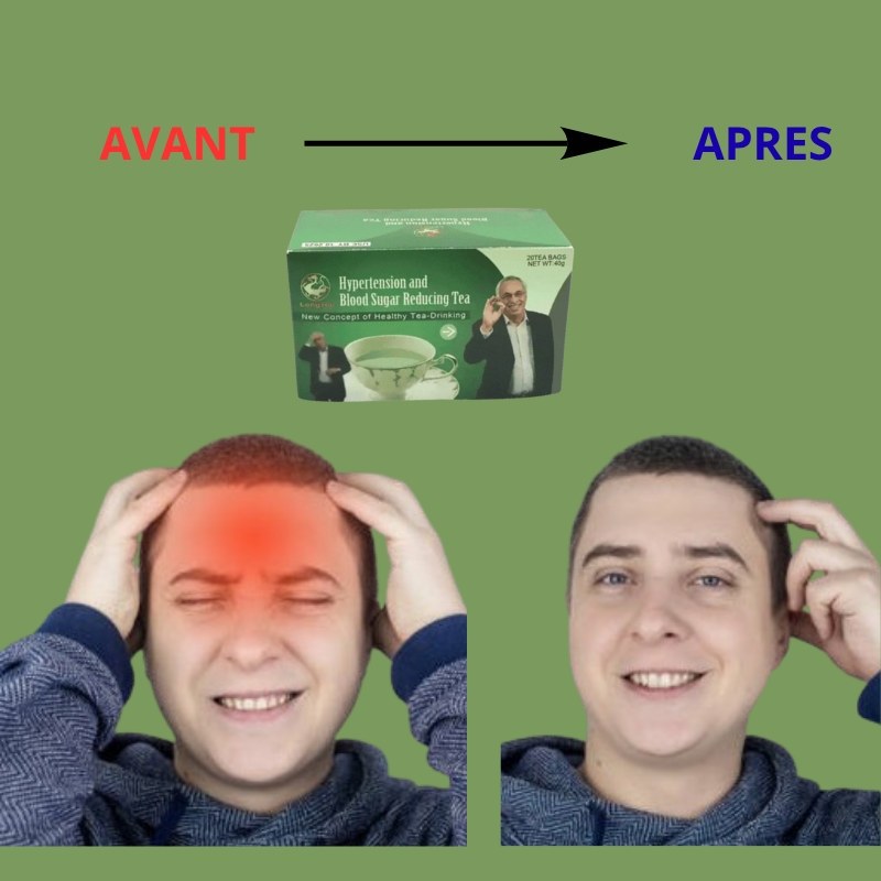 Boîte de 20 Thés Anti-Diabète & Hypertension — 100% Naturel
