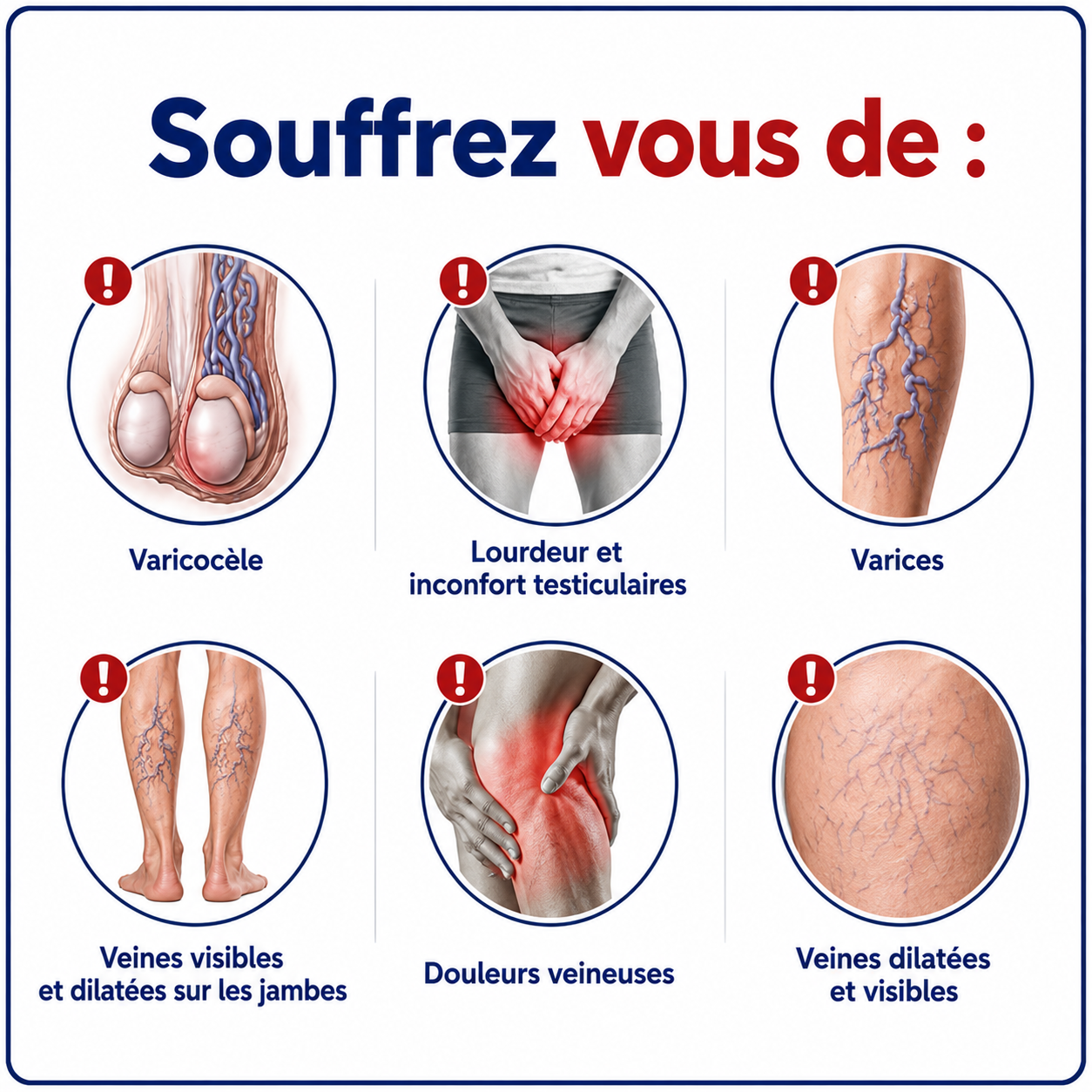 Crème de Massage Thérapeutique contre Varicocèle