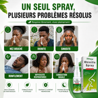 Spray naturel 3 en 1 anti-sinusite, purification des poumons et anti-ronflement