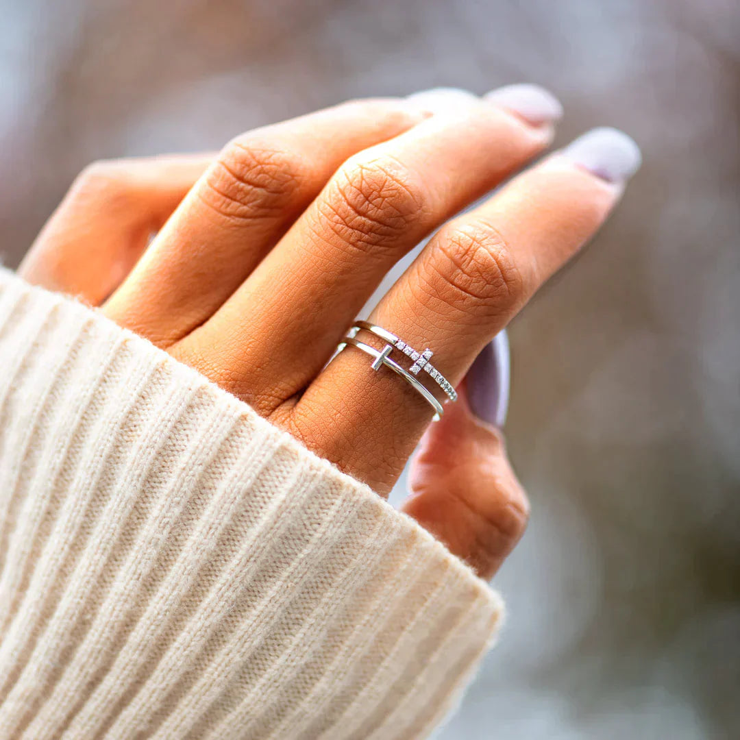 Bague Ajustable - À ma meilleure amie - Crois en toi