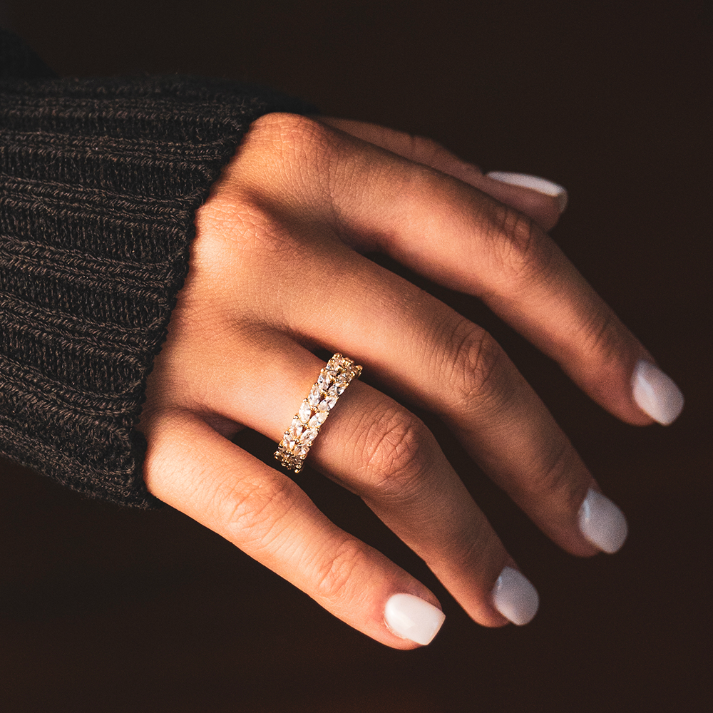 Bague Ajustable - Amour Absolu - Bref, je t'aime