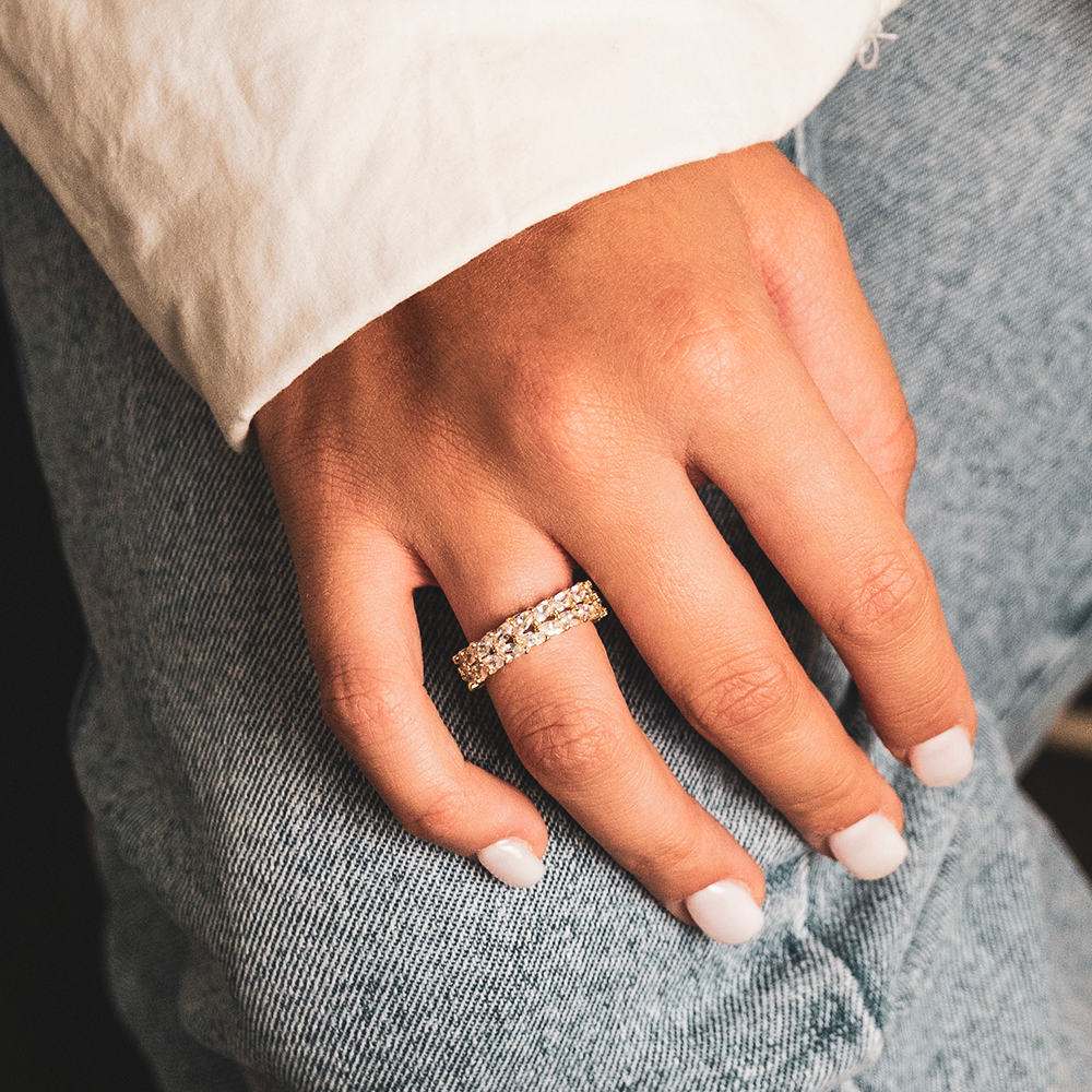 Bague Ajustable - Amour Absolu - Tu as gagné mon coeur