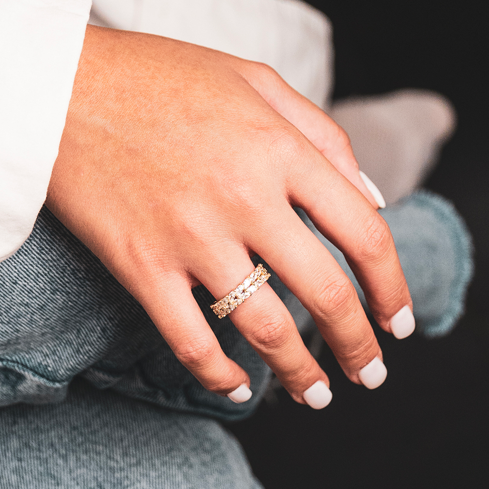 Bague Ajustable - Amour Absolu - Tu as gagné mon coeur