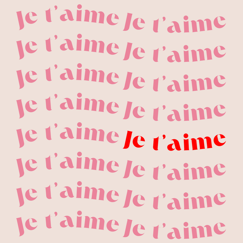 Bague Ajustable - Amour Éternel - Je t'aime