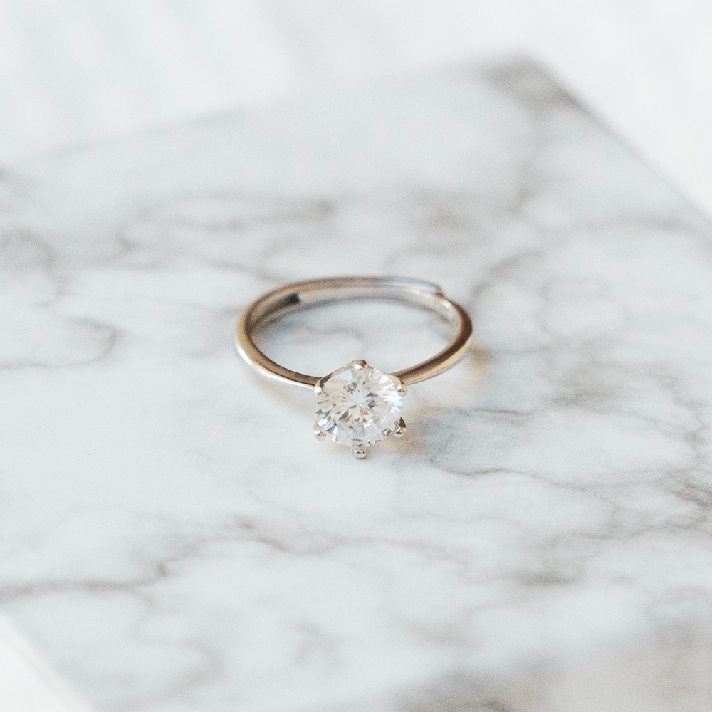 Bague Ajustable - Amour Passionnel - Bref, je t'aime