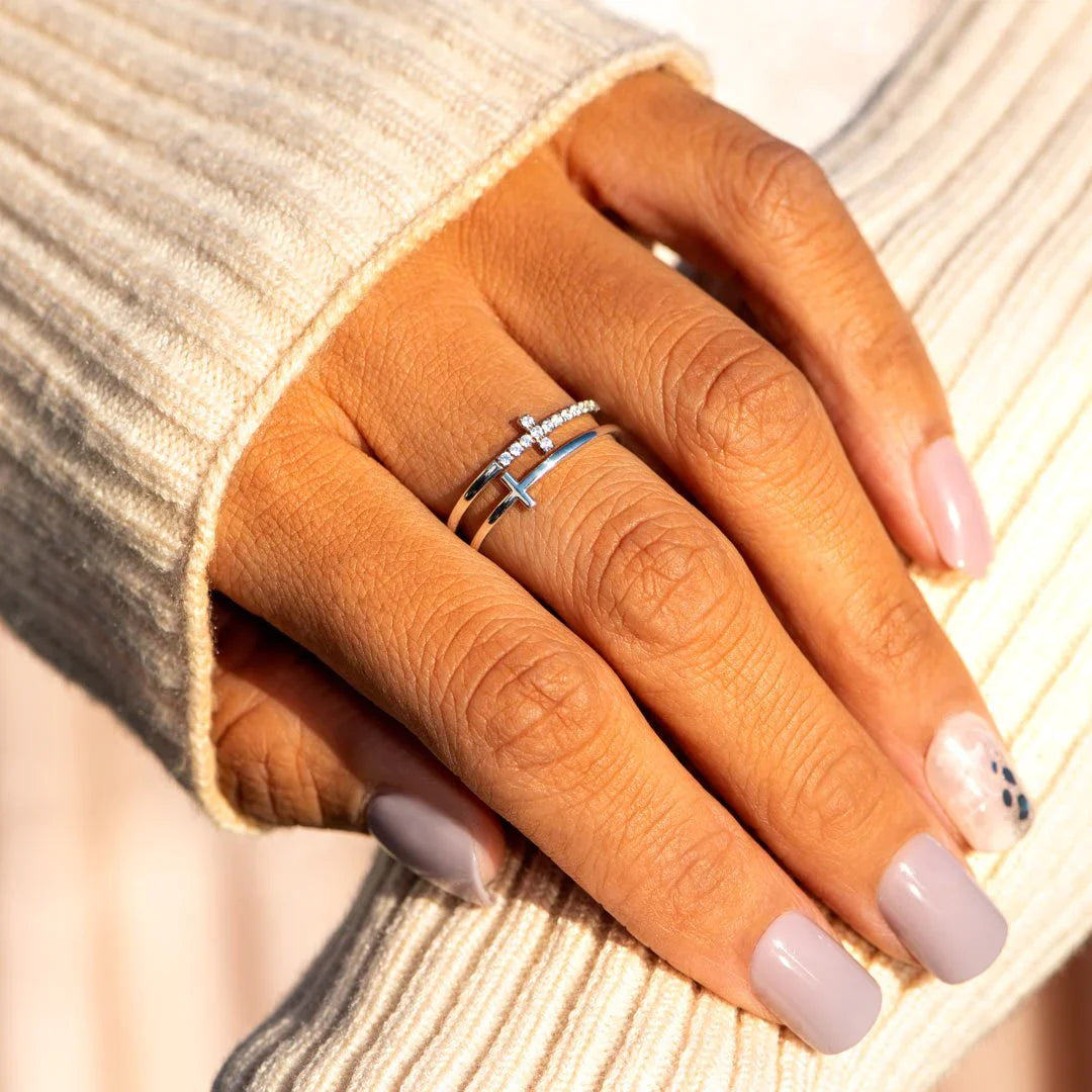 Bague Ajustable - À ma fille - Crois en toi