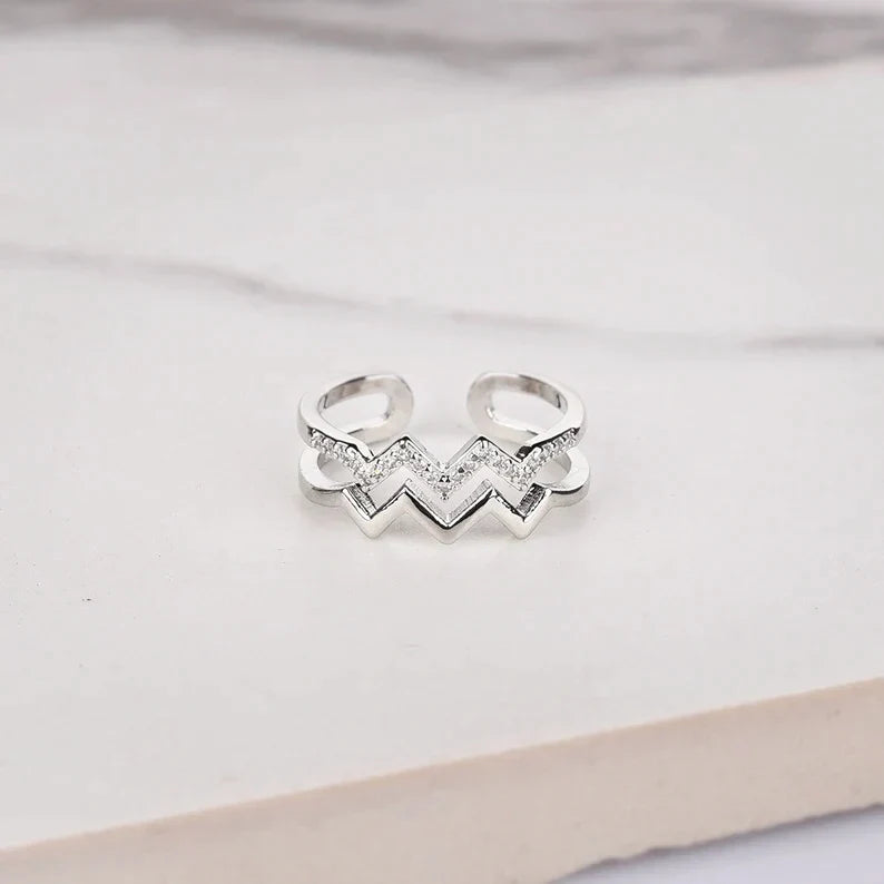 Bague Ajustable - À ma femme - Je serai toujours à tes côtés