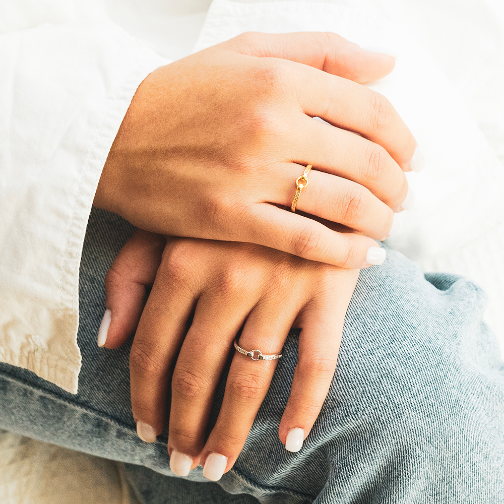 Bague Ajustable - Lien Éternel - Besoin de rien, envie de toi