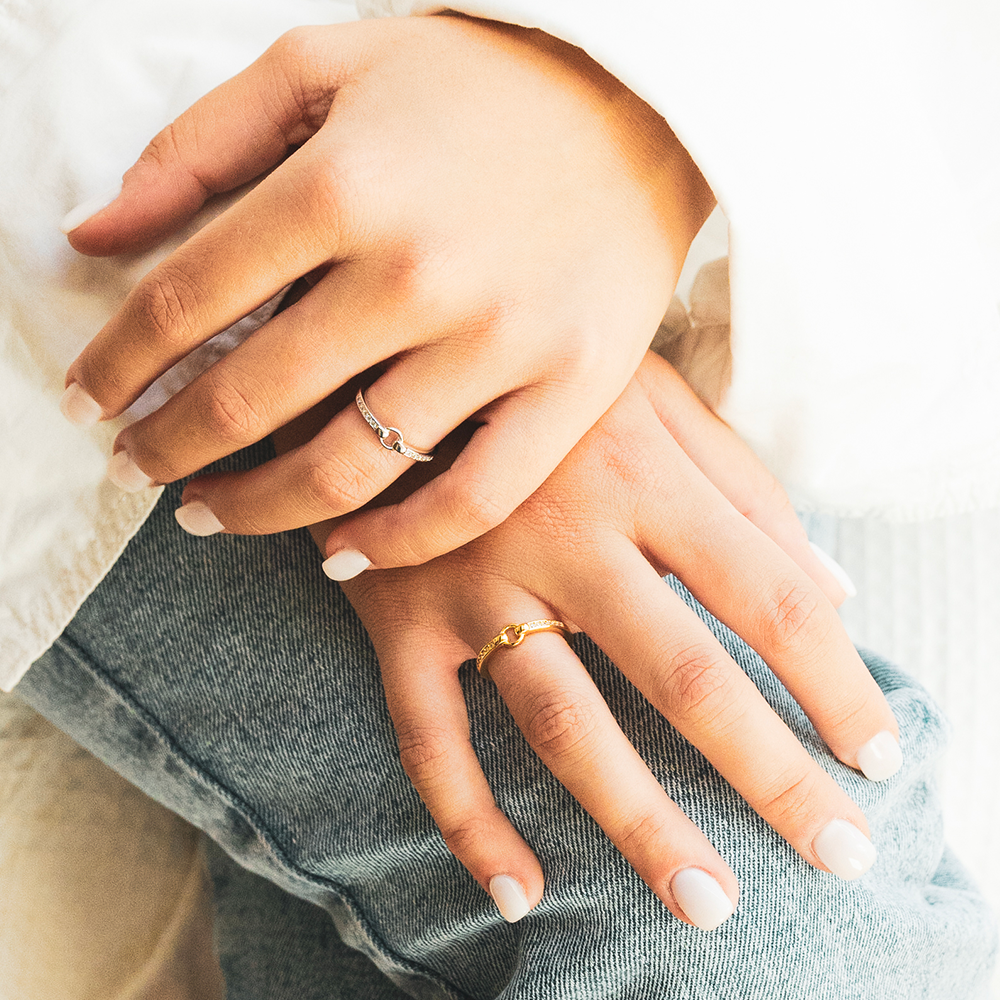 Bague Ajustable - Lien Éternel - Besoin de rien, envie de toi