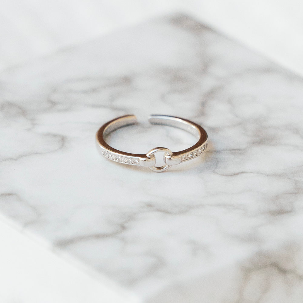 Bague Ajustable - Lien Éternel - Tu as gagné mon coeur