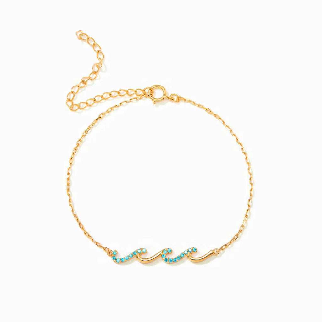 Bracelet Vagues - À la meilleure des mamies - Je serai toujours à tes côtés
